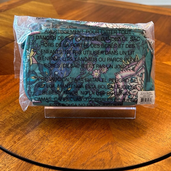 NWT Vera Bradley RIFD 3-in-1 Crossbody Wristlet Bag ~ PEACOCK GARDEN 🦚 - Picture 12 of 12